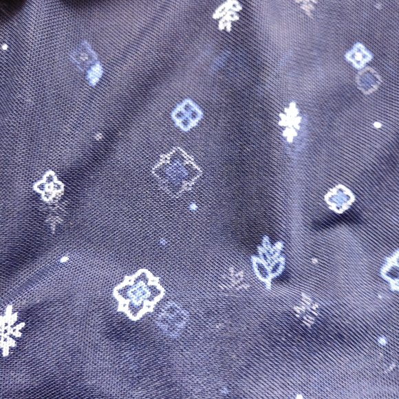 Love & Legend Top 3X Plus Size Blue Sleeveless Adjustable Straps Layered Fabric - Picture 4 of 9